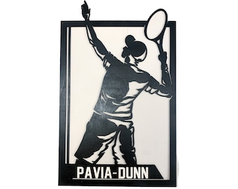 Personalized Tennis Plaque | Tennis Gift | Tennis End of Season Gift | Tennis Sign | Lacrosse Team Gifts | Lacrosse Decor