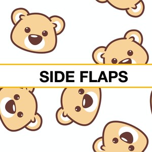 We miss you care package / bear gift box / college care package for student / deployment gift for him / long distance family box stickers image 5
