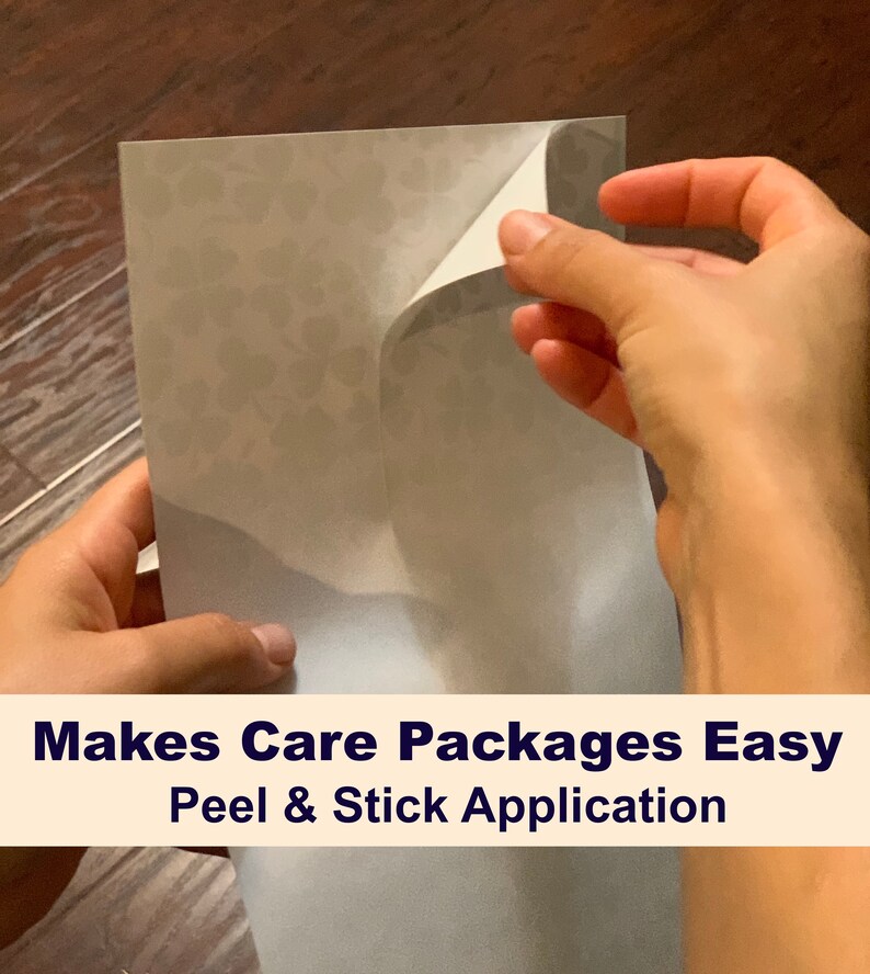 Birthday care package flaps long distance gift college care package kids care package care package for her box flap stickers