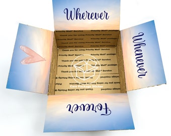 Long Distance Relationship Care Package Sticker Kit