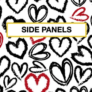 Anniversary gift box stickers / long distance relationship care package for boyfriend / shipping box flaps / i love you deployment for him image 4