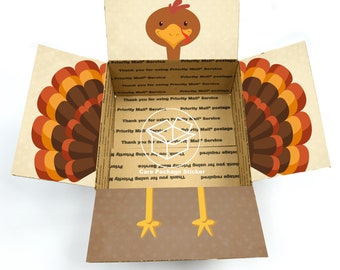 Thanksgiving care package stickers / fall college care package for him / fall student gift box / thanksgiving deployment care package flap