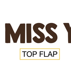 We miss you care package / bear gift box / college care package for student / deployment gift for him / long distance family box stickers image 3