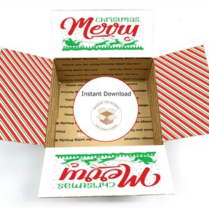 Christmas care package stickers / Instant Download / PDF Printable long distance boyfriend / college care package flap stickers