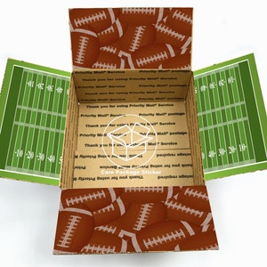 Football gift box / sports college care package stickers / team coach gift box / camp survival kit labels / care package for him