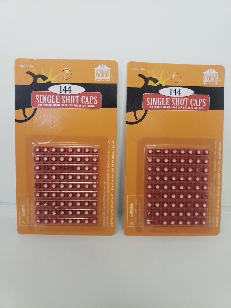 288 Single Shot Caps for Cap Gun Toys 2 Packs Parris Toys Etsy