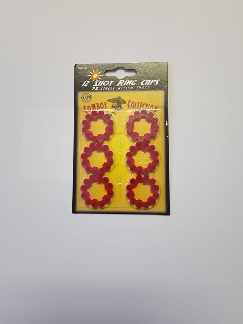 12 Shot Ring Caps Total 72 Shots Refill for Parris Cap Gun Etsy