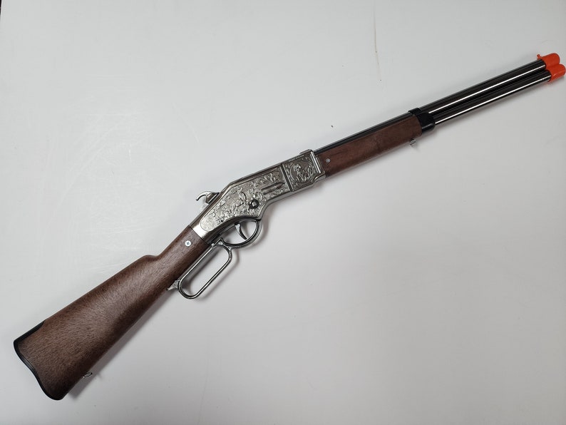 Gonher the Elk Rifle 8 Shot Action Cap Toy Rifle Black Made in Spain ...