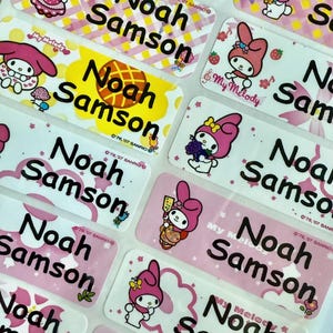 Name Label School Label Waterproof Label Daycare Sticker Kid Sticker game Label Gift Sticker Personalized Waterproof stickers name labelcute