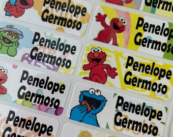 Name Label School Label Waterproof Label Daycare Sticker Kid Sticker Label Gift Sticker Personalized Waterproof stickers label