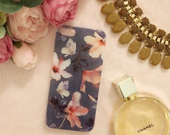 iPhone 5 / 5s /5se, 6 / 6s hard case Floral Design