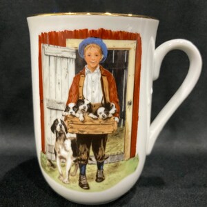 Norman Rockwell Museum Coffee/Teacup, Puppy Love