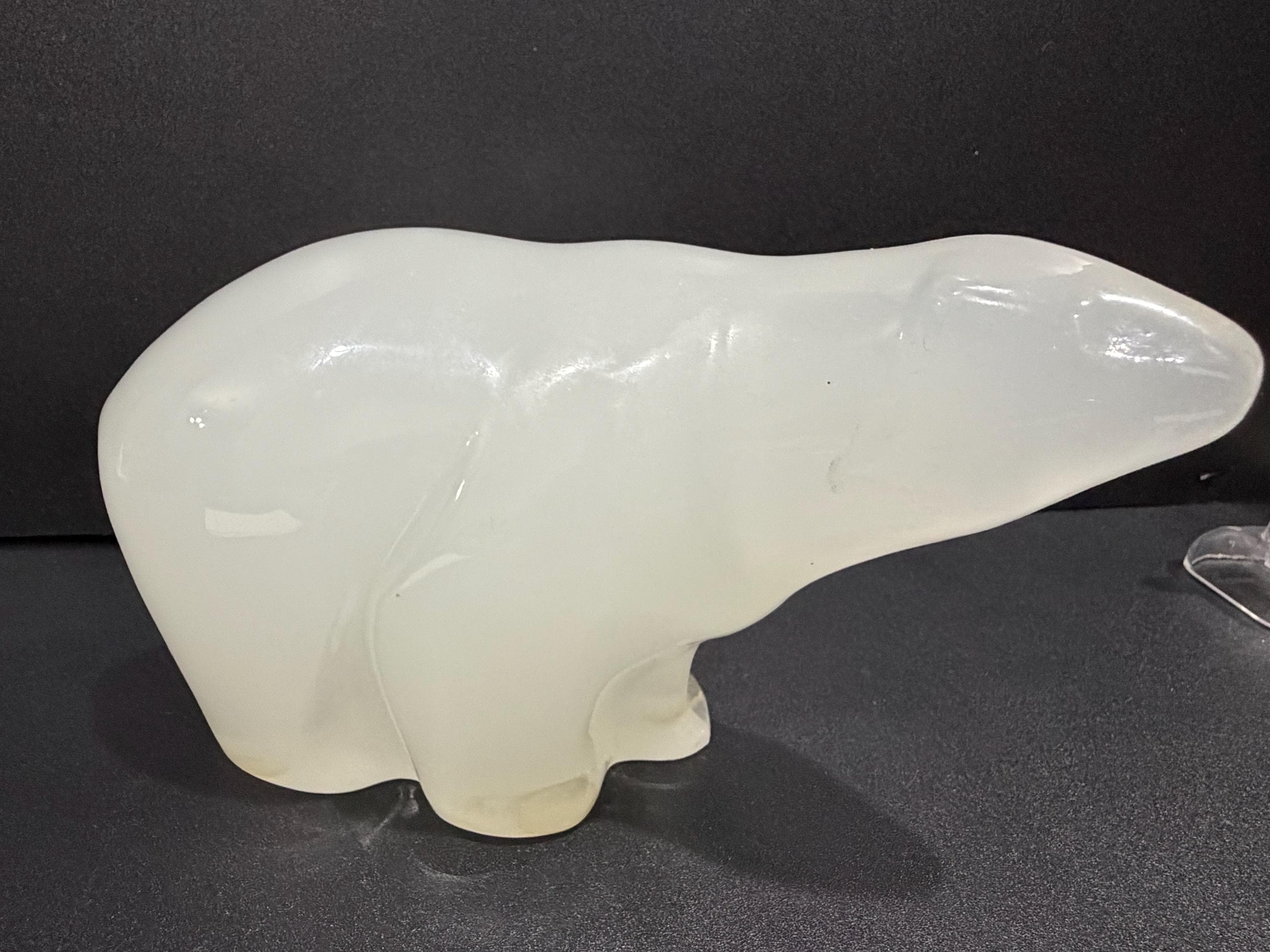 Hadeland Norway Glass Polar Bear - Etsy