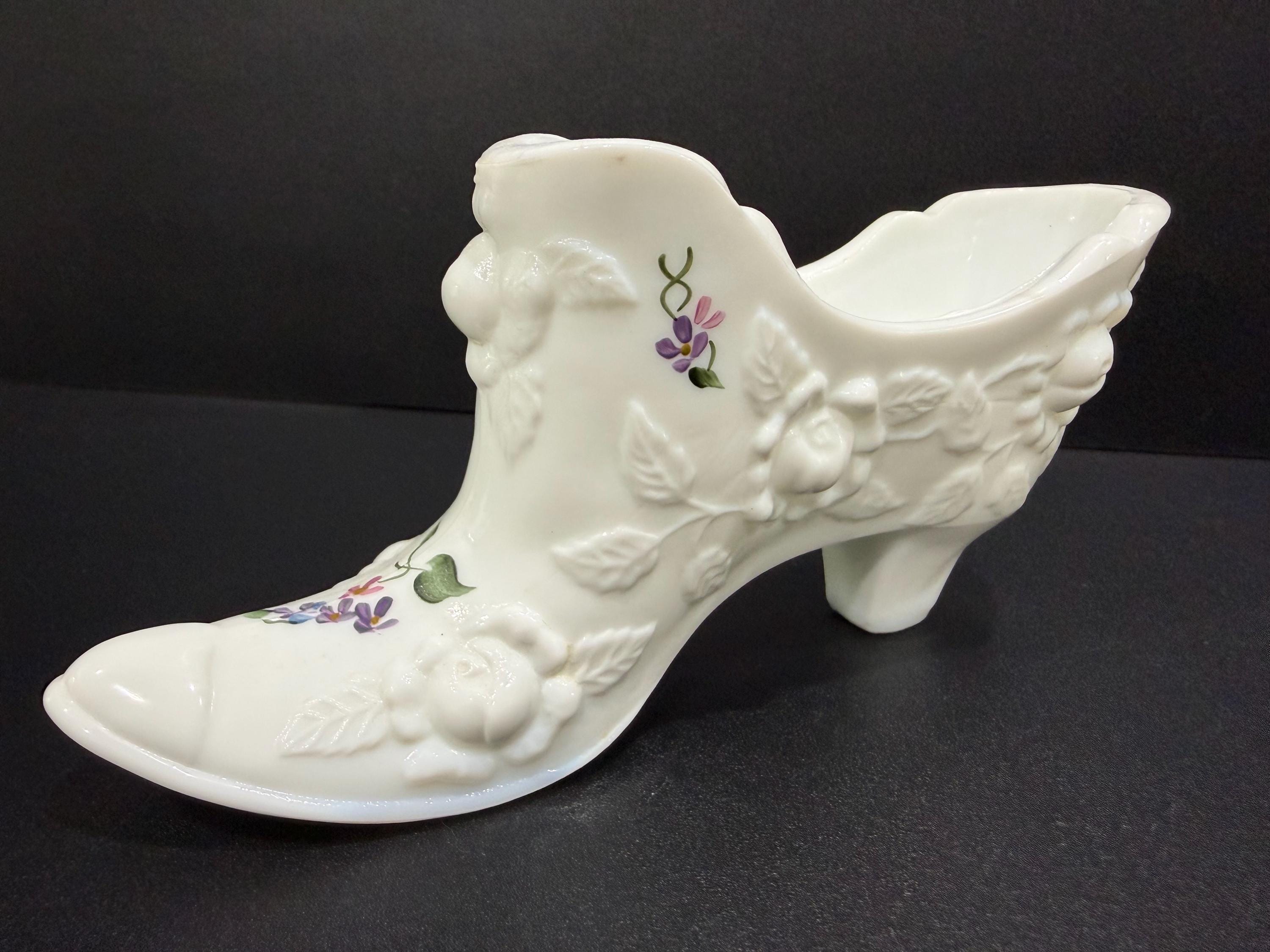 Fenton 1993 手描き冬の風景皿 Fenton V. Gherke - Etsy