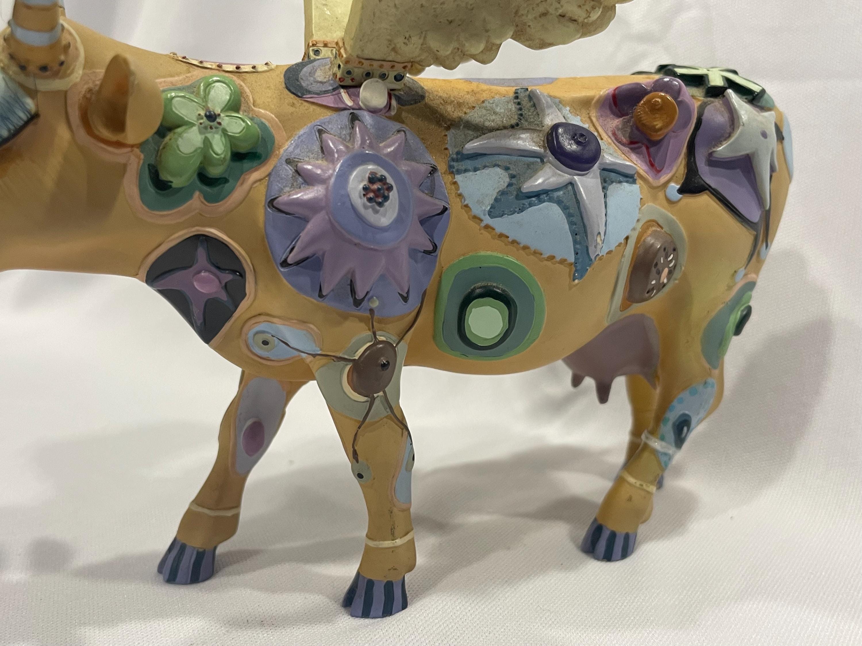 Cow Parade, Cow Angel, Cow Parade 9127, Cow With Angel Wings