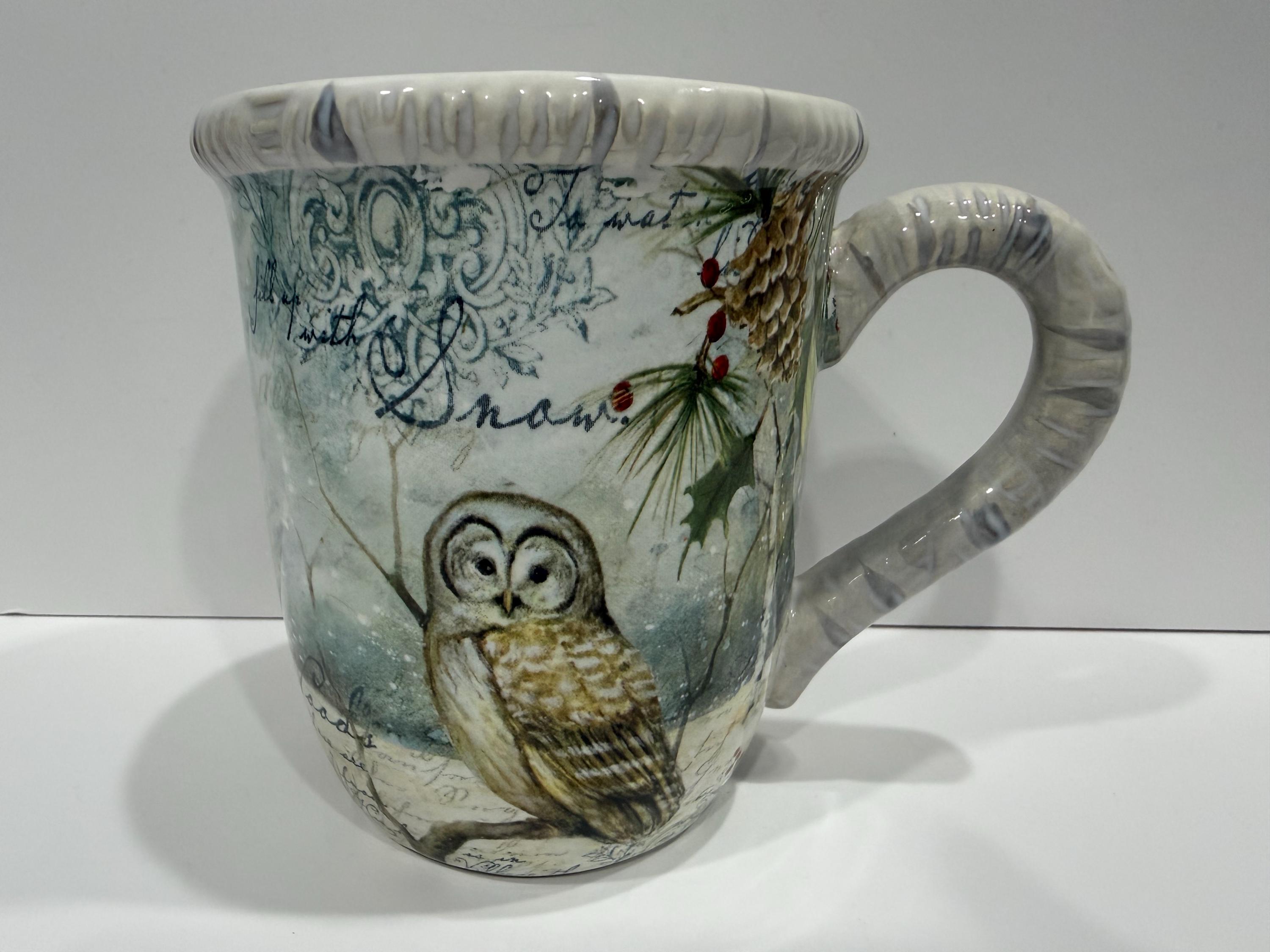 Susan Winget, Certified International, Owl Mug