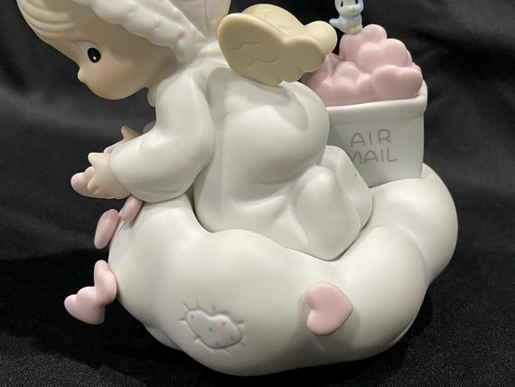 何というさえずり　No.6　★プレシャスモーメント　エネスコ社　記念作品　箱付き PRECIOUS MOMENTS - ENESCO - Nancy's Antiques & Collectibles