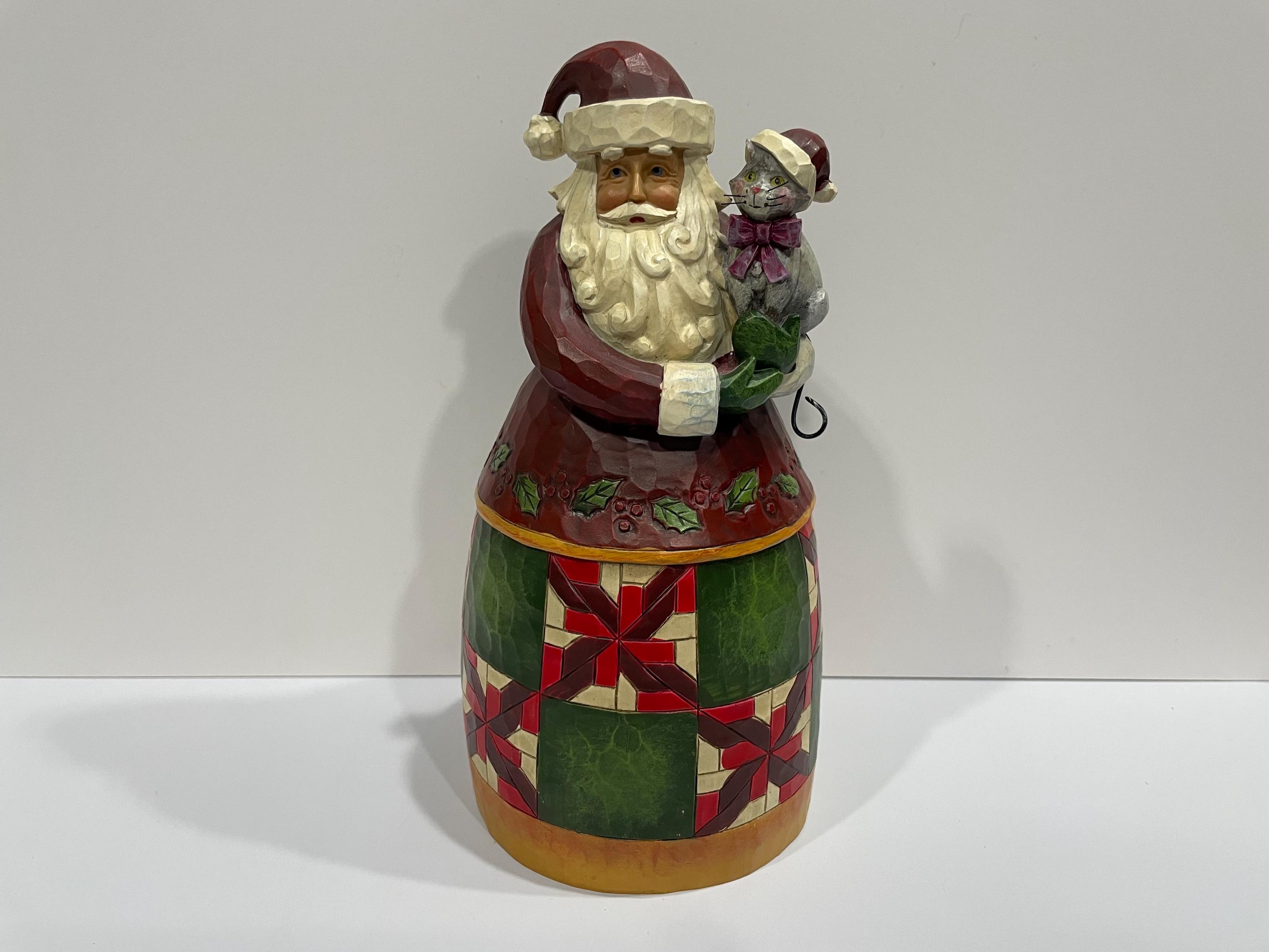 Jim Shore Figure, Heartwood Creek, Enesco, Christmas Cheer is Here