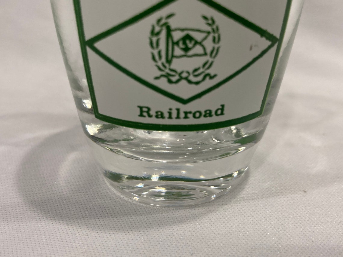 Lehigh Railroad Train 2 Oz. Shot Glass Etsy Canada