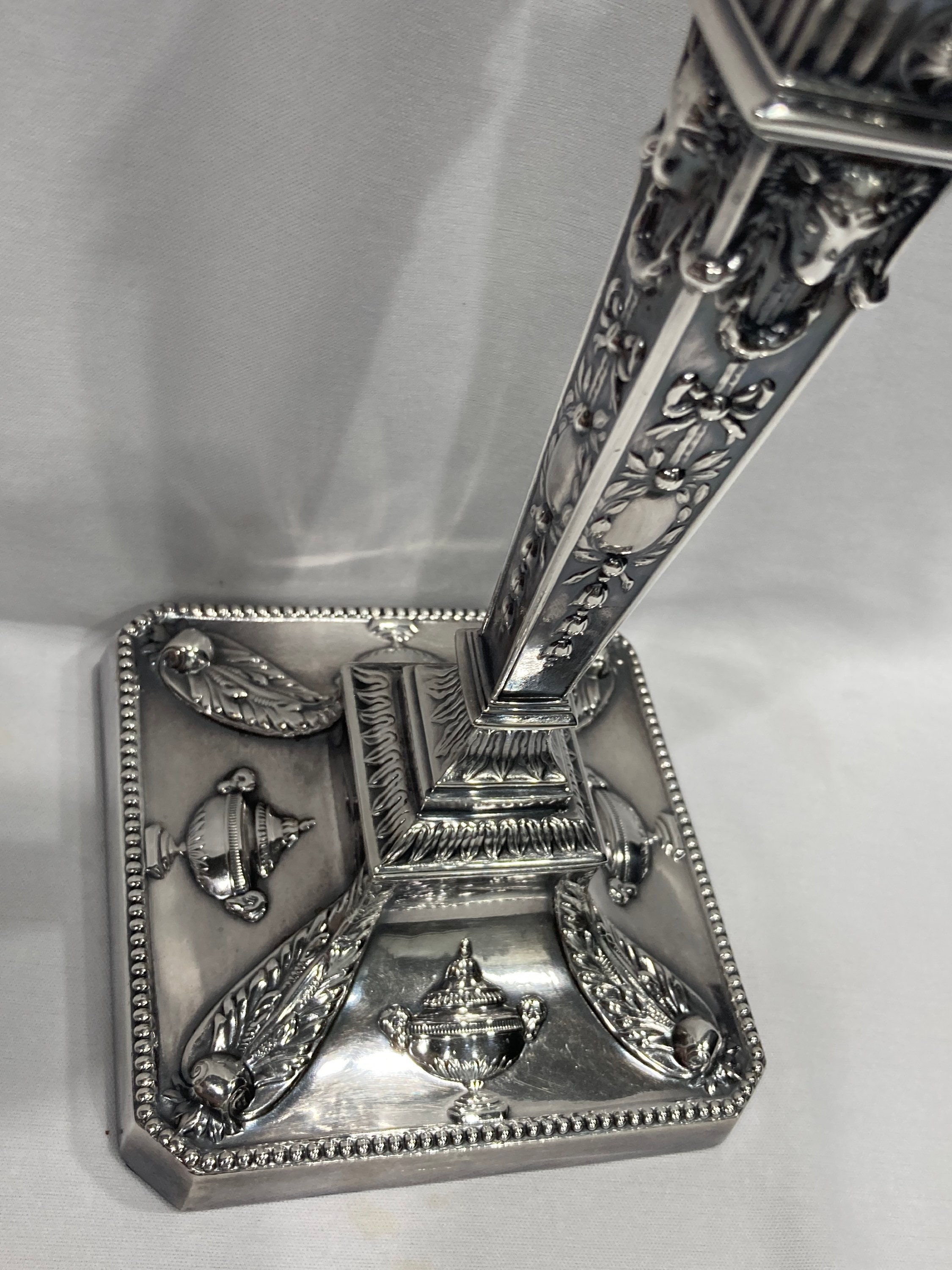 12 Silver Candlestick Makers Marked with 1884 Etsy