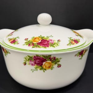 Old Country Rose Casserole - Etsy
