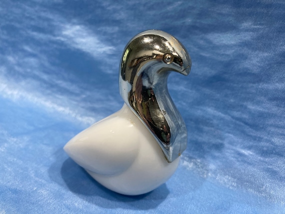 【レア】 AVON 鳩のソープディッシュ ヴィンテージ 香水瓶 美品 Vintage Avon Milk Glass Love Bird Perfume Bottle - Etsy