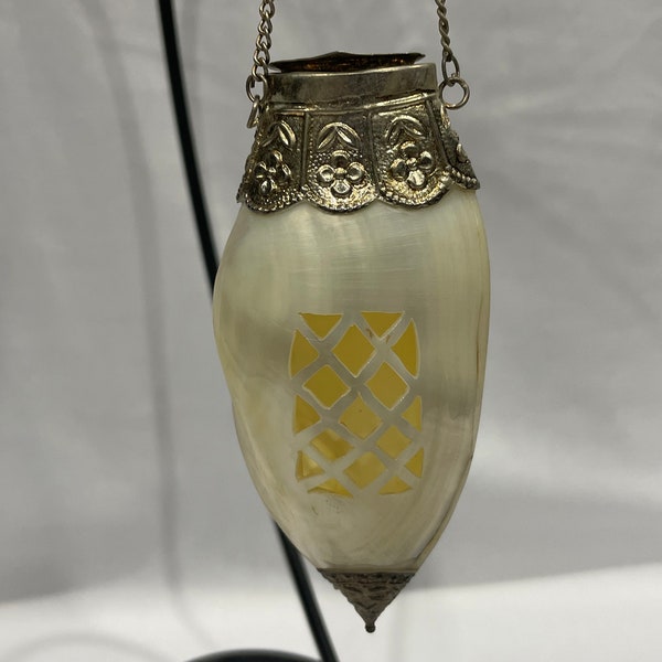 Ladies Carved Mother of Pearl Chaletain Vigairette Scent Bottle, Ladies Snuff Bottle with lid and Chain