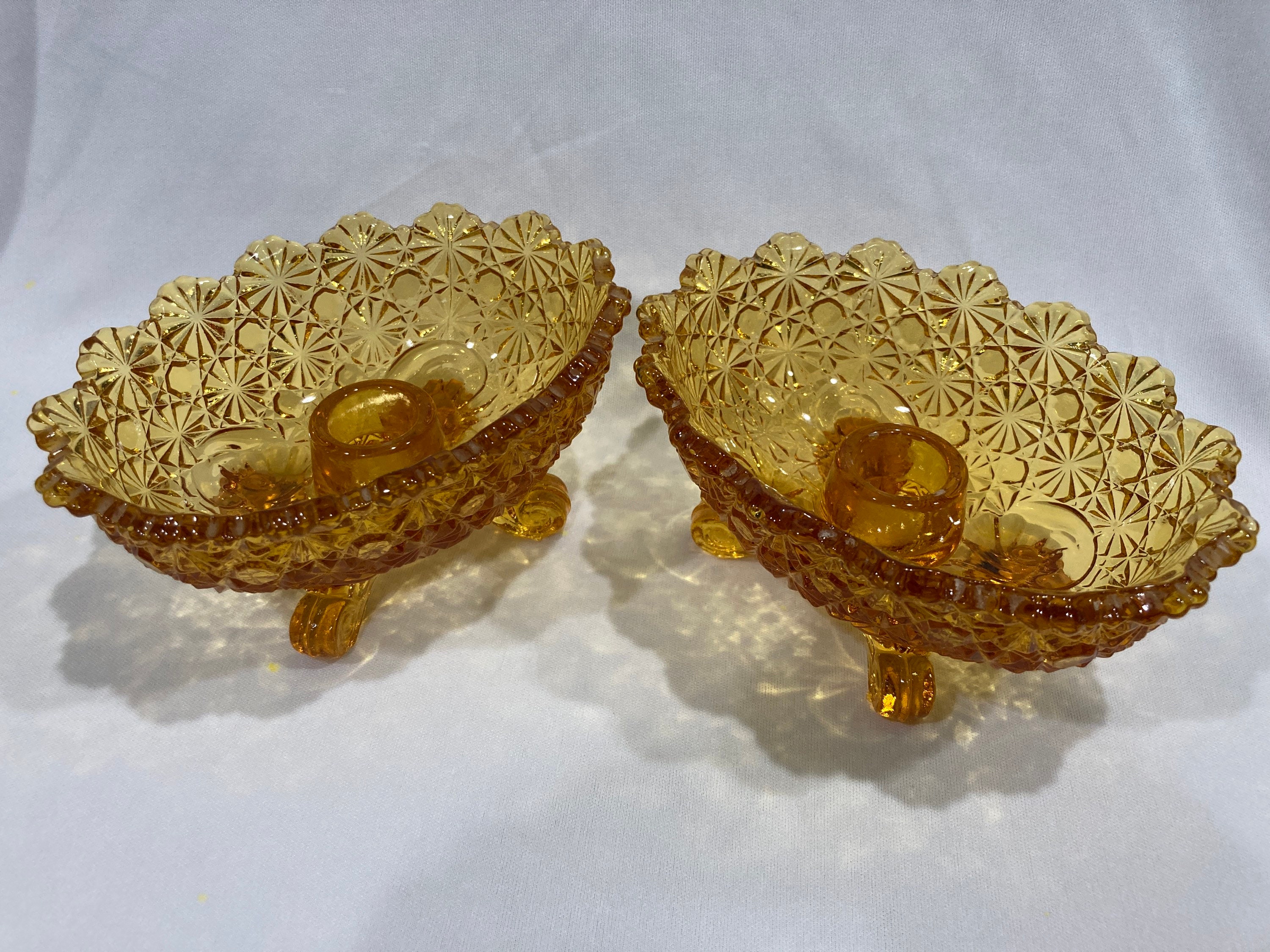 Fenton Daisy and Button Bowl - Etsy