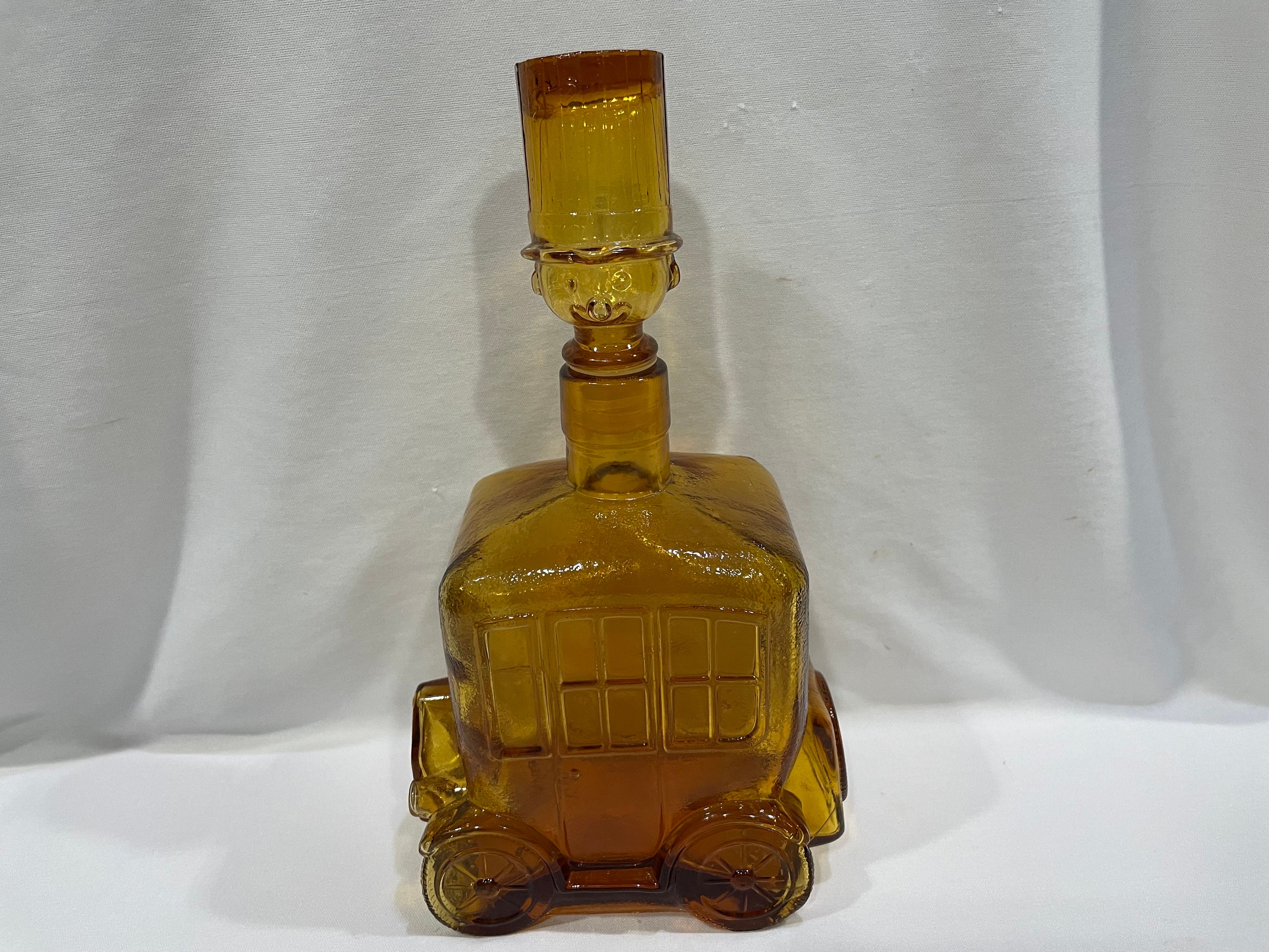 Amber Car Bottle 