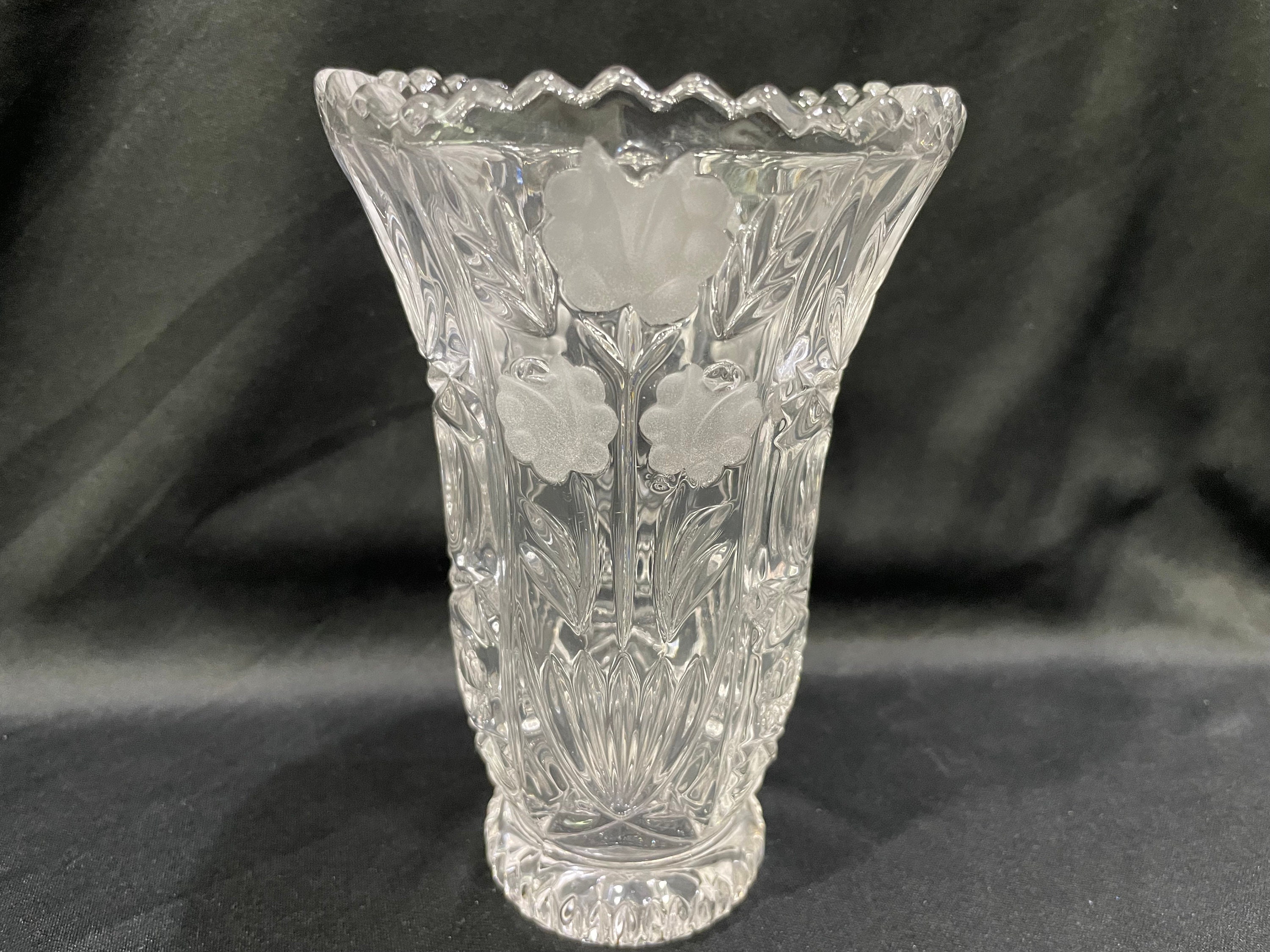 Anna Hutte Bleikristall Vase - Etsy