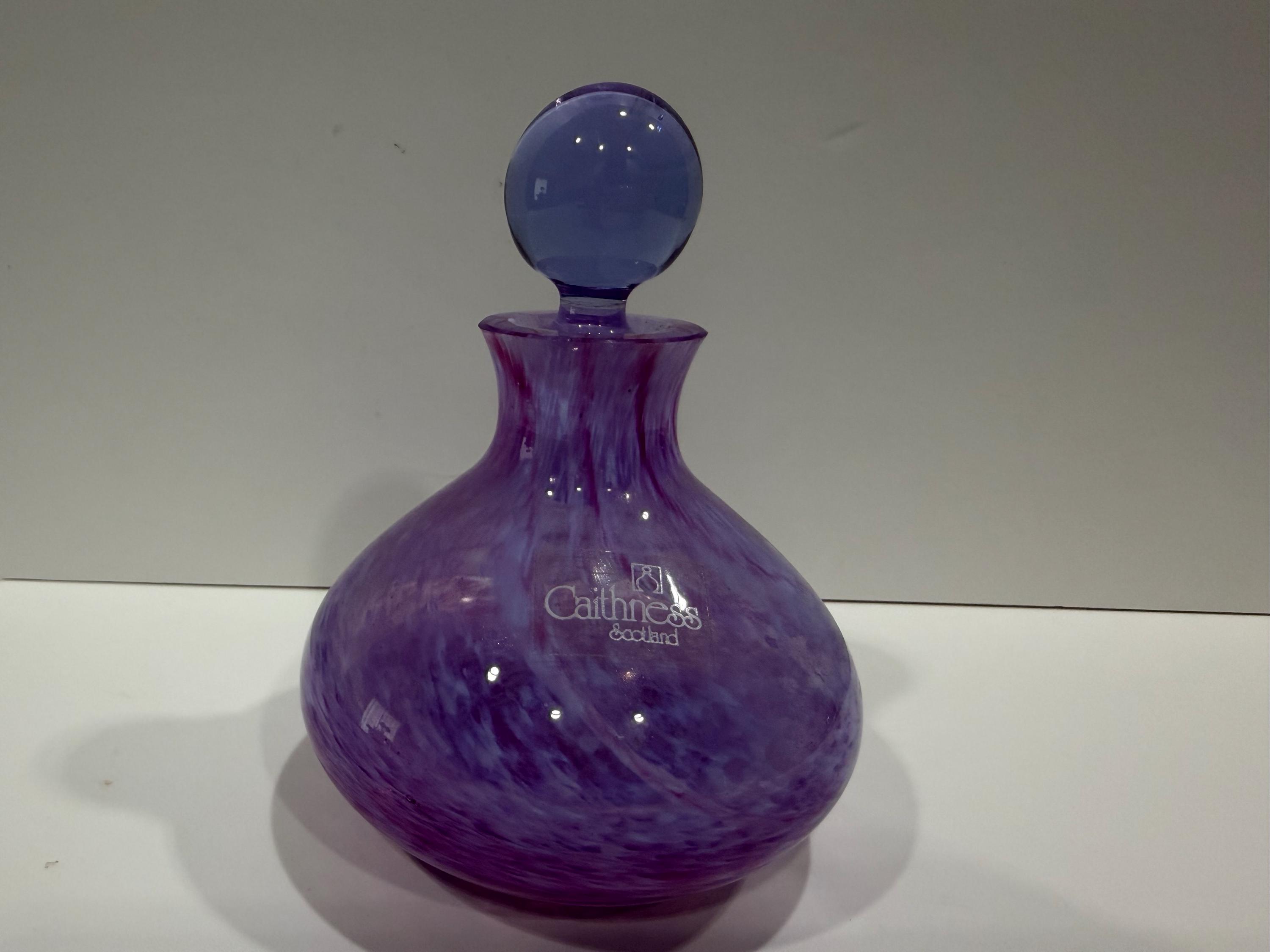 Purple Caithness Perfume Bottle - Etsy