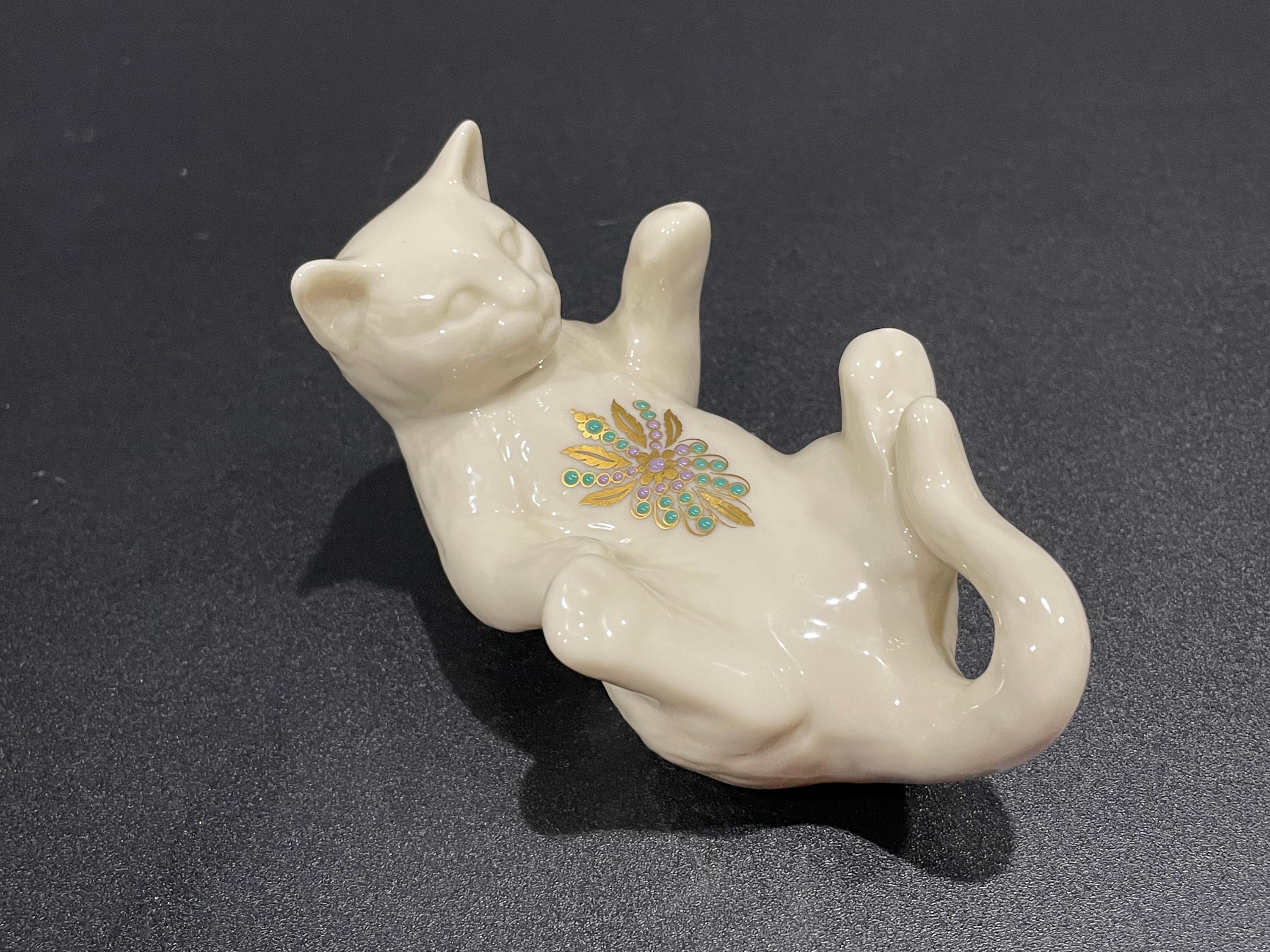 レノックス　猫 (Cat Jeweled ) Lenox Jeweled Cats - Etsy
