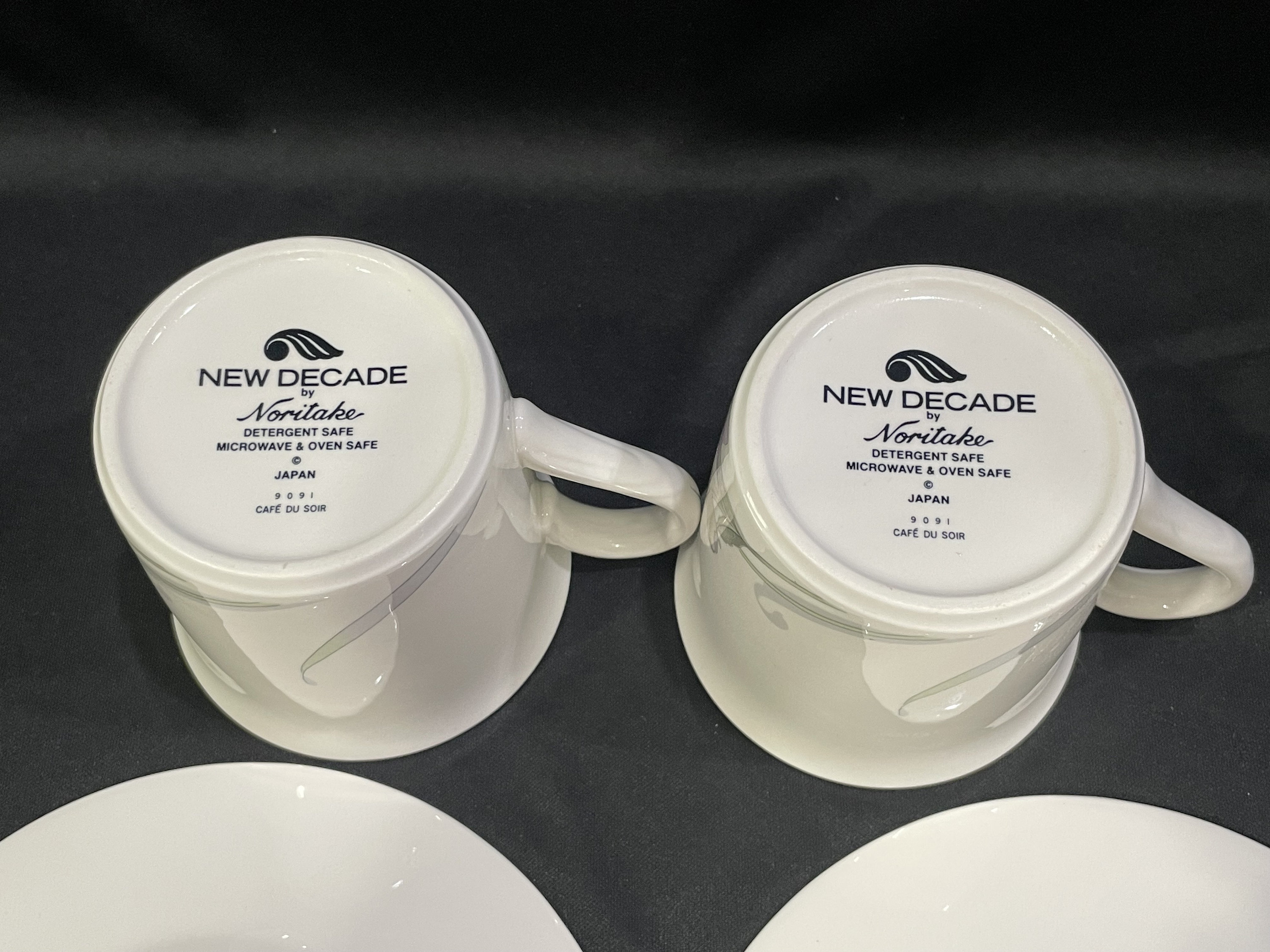 Vintage Noritake China Cup and Saucer Set, Cafe Du Soir, Floral