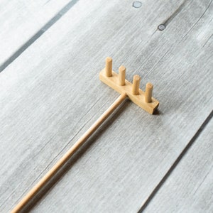 Mini Zen Garden Rake-handmade Wooden Tools-natural Colored-sand Art  Tools-miniature Zen Raking Tool-meditation and Stress Relief-small Gifts -   Canada