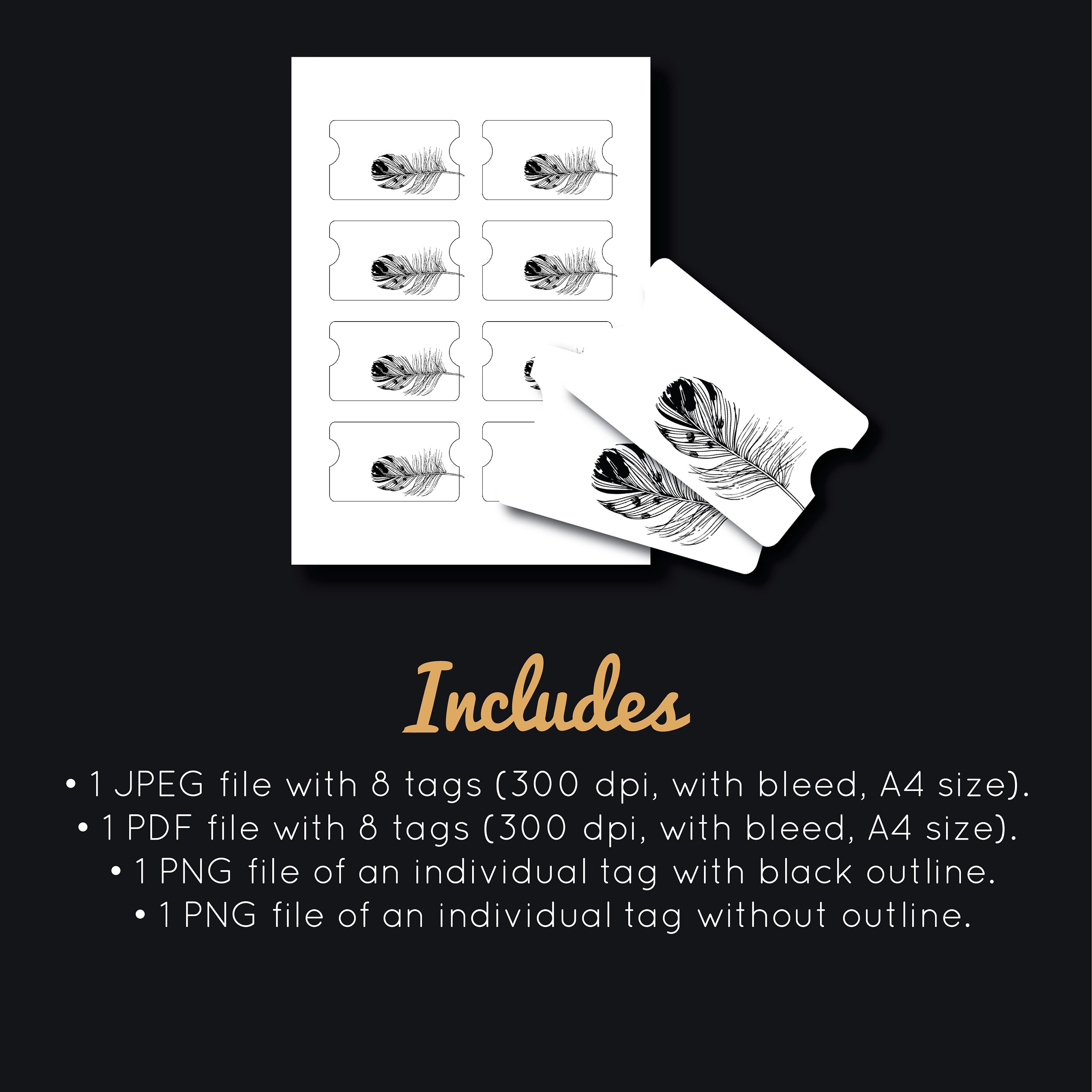 Bracelet Display Card Printable Bracelet Card Holder Bracelet Wrap ...