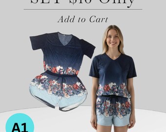Casual Loungewear Set - 2-piece