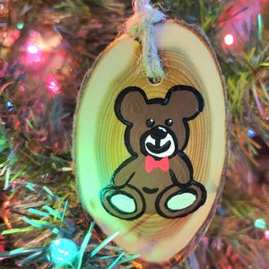 Teddy Bear, baby&#39;s First Christmas ornament