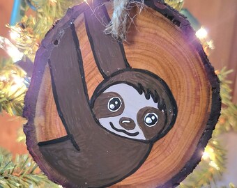 Sloth Hanging Ornament