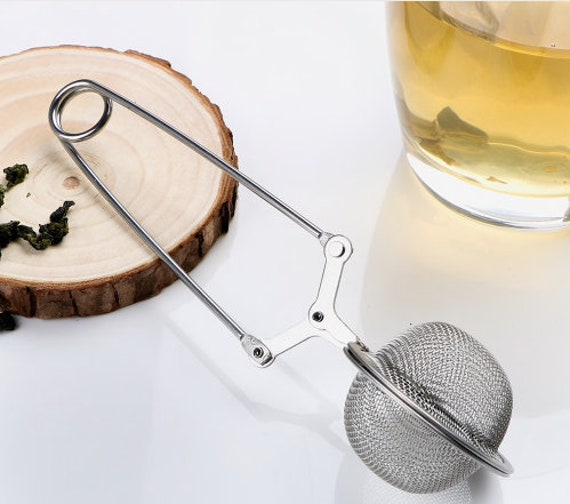 Handle Stainless Steel Tea Pot Infuser Sphere Mesh Tea Strainer Tea Infuser Tool