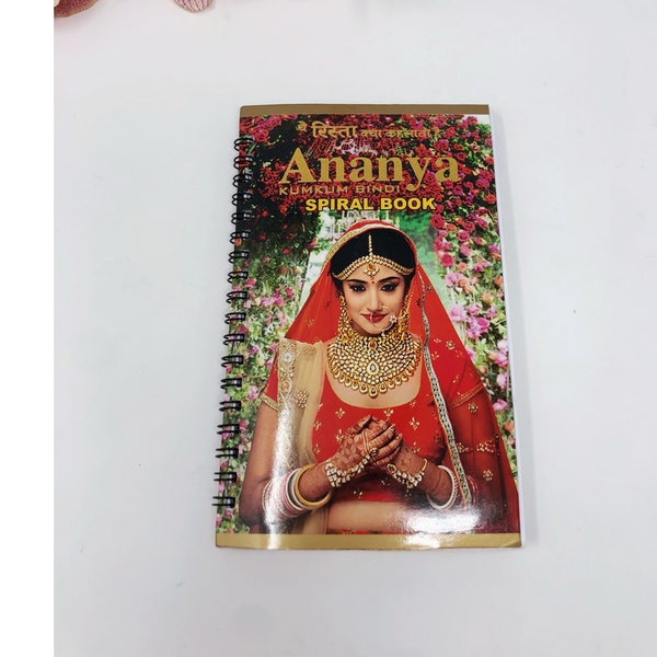 Fancy Bindi Book with Rhinestone Border