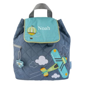 Personalized Kids Backpack, Quilted Kids Backpack,Backpacks for little girls, Custom Kids Backpacks, Backpacks for little boys,