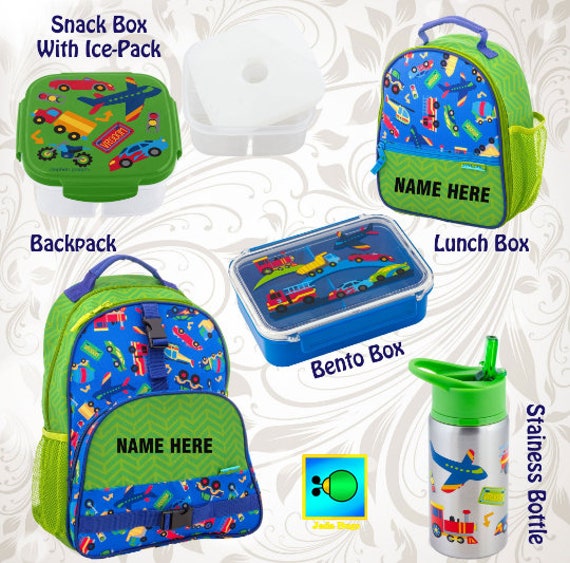 Personalized Kids Lunch Setpersonalized Backpack Lunch Box - Etsy