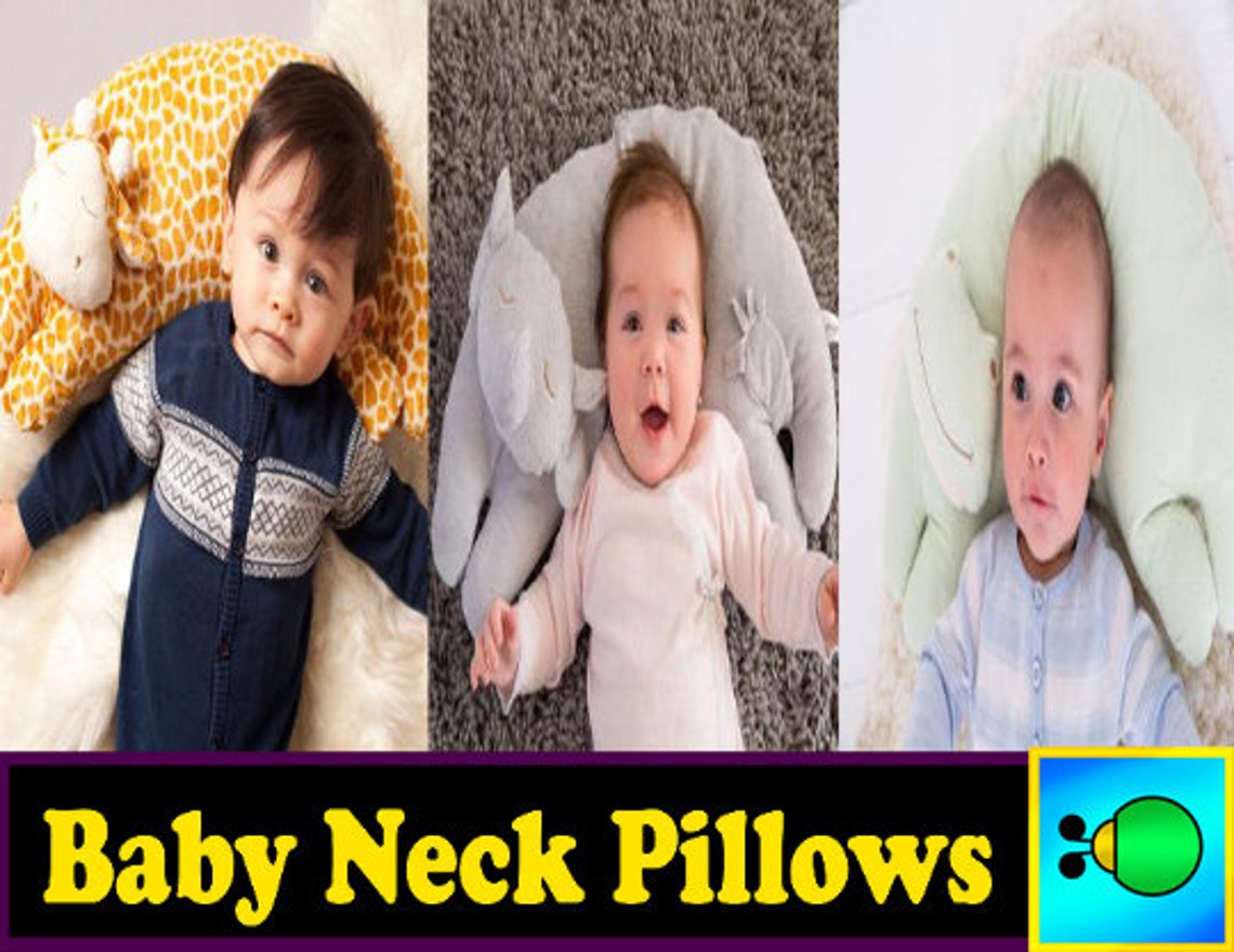 Baby Neck Pillow Animal Pillow Curved Pillow Etsy