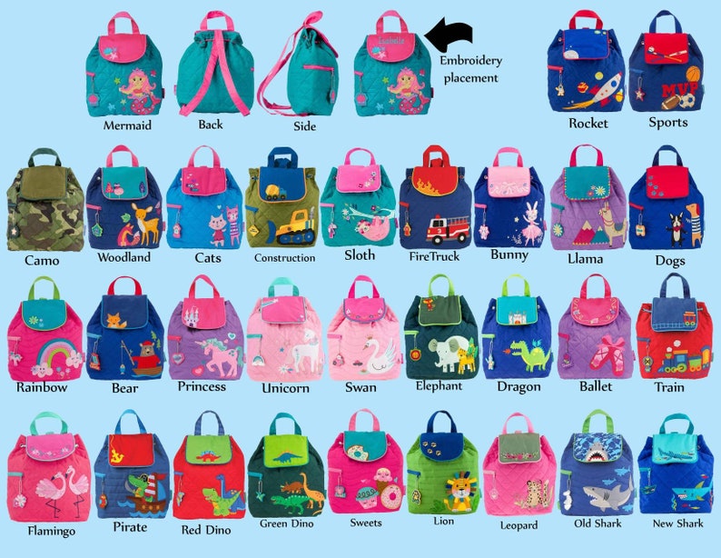 little boy personalized backpacks