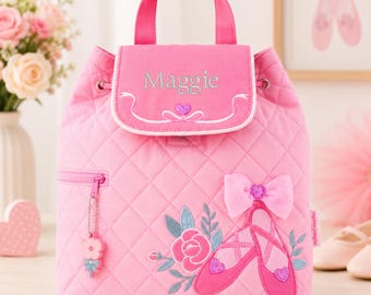 Personalized Ballet Backpack | Dance Preschool & Daycare Bag