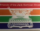 Typewriter Sticker by Friends of the Jack Kerouac House