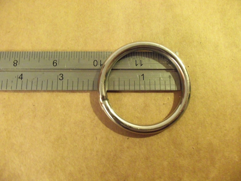 Pack Of 5 Stainless Steel O Rings 1 12 1 34 2