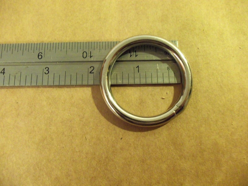 Pack Of 5 Stainless Steel O Rings 1 12 1 34 2