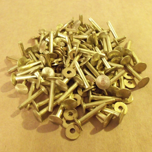 Brass Rivets Etsy