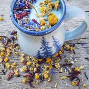Witchy Tea Blends, Psychic Divination, Lucid Dreaming, Astral Projection, Third Eye Chakra Work Rituals, Vibe High Witch Magical Tea Bags
